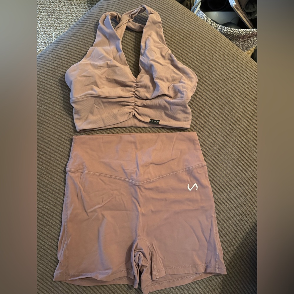 TLF Women's Mauve Workout  Set